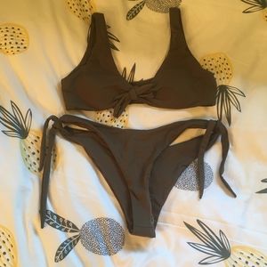 Olive Green Swim Suit